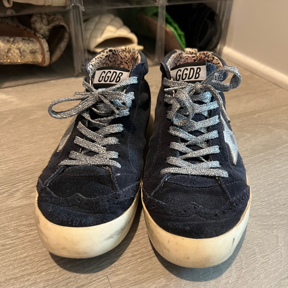GOLDEN GOOSE size 38 mid rise sneakers